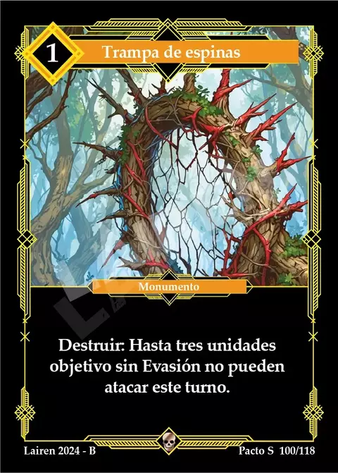 100 Trampa De Espinas