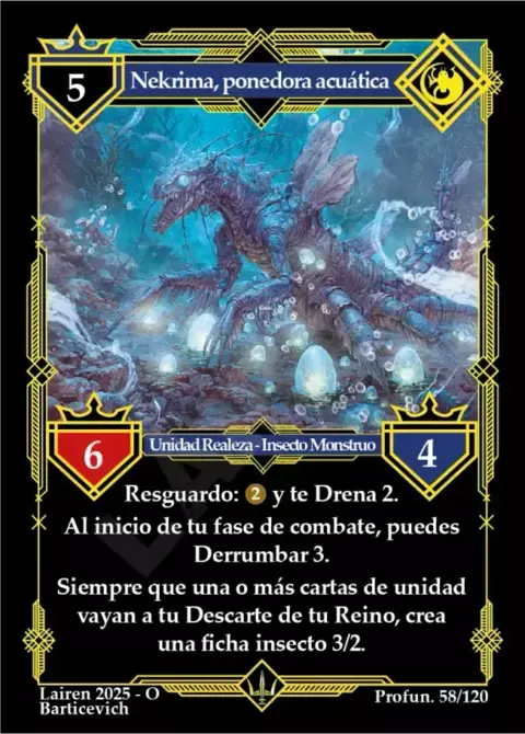 058 Nekrima Ponedora Acuatica