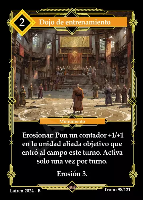 098 Dojo De Entrenamiento