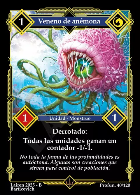 040 Veneno De Anemona