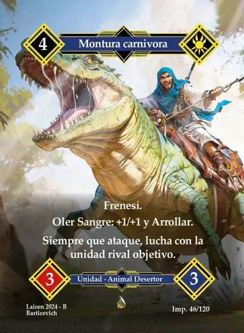 046 Montura Carnivora Full Art
