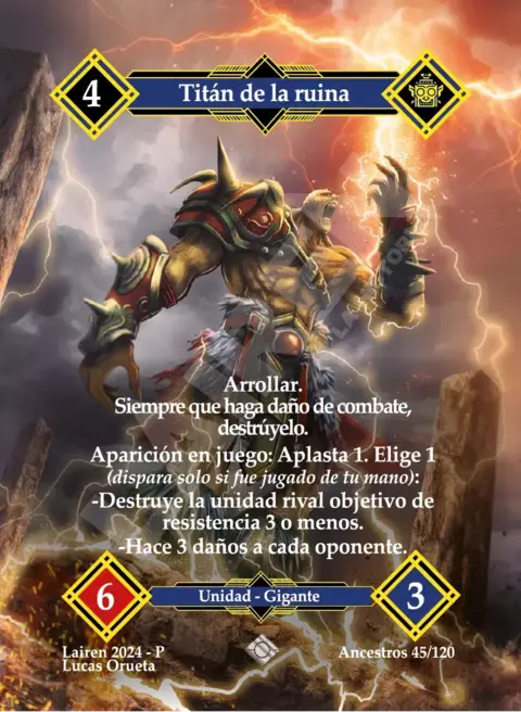 045 Titan De La Ruina Full Art