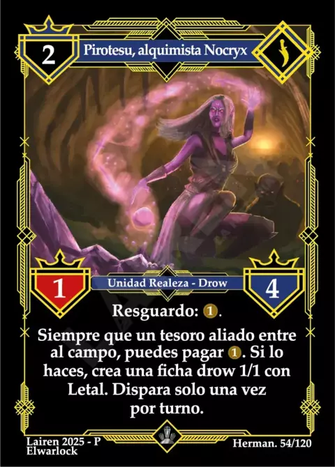 054 Pirotesu, Alquimista Nocryx