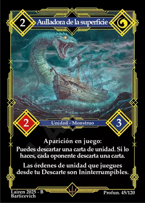 045 Aulladora De La Superficie