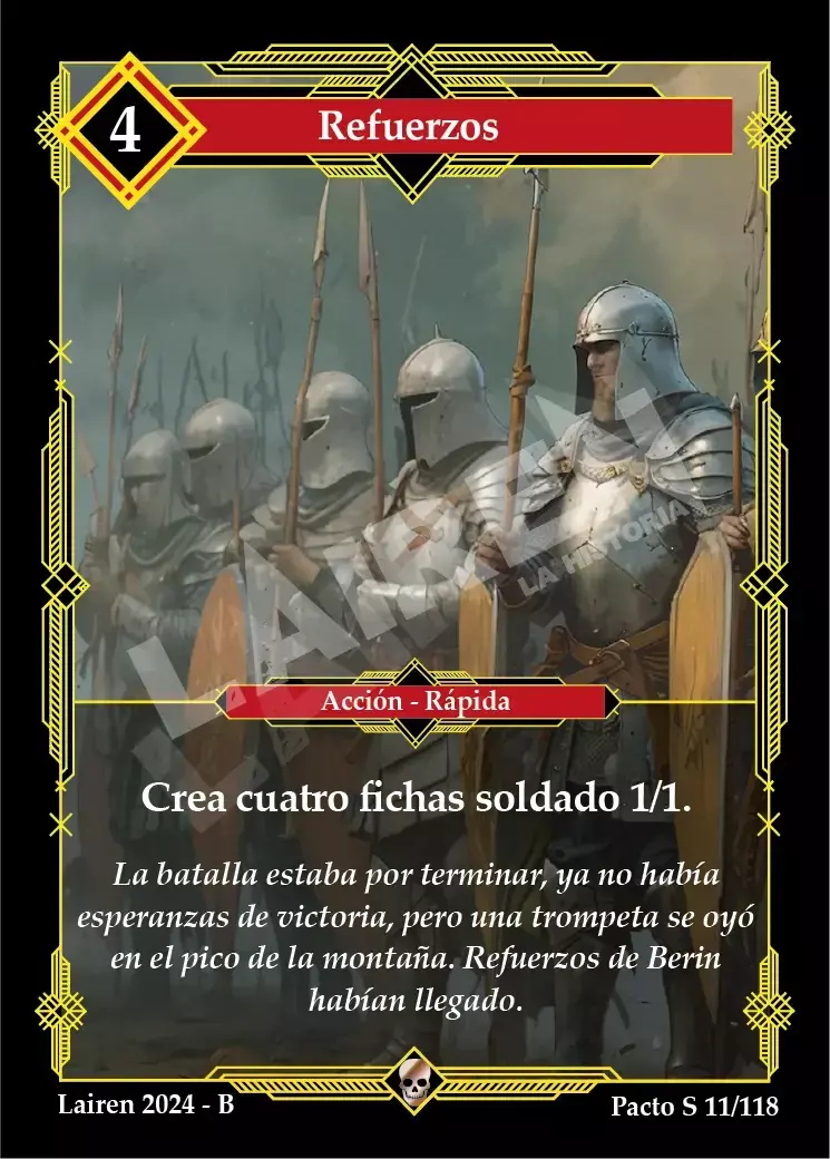 011 Refuerzos Reprint