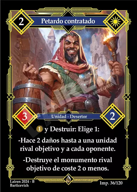 036 Petardo Contratado