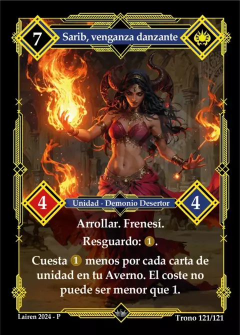 121 Sarib, Venganza Danzante