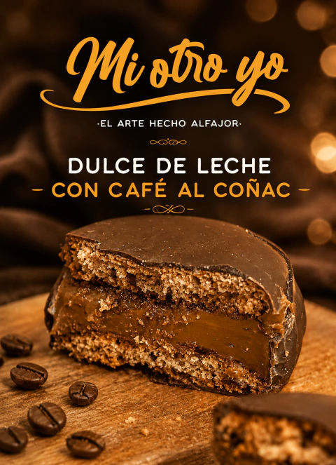 Box Café al coñac - 6 Alfajores