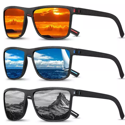 1/2 óculos de sol masculino polarizado feminino uv400 óculos de sol óculos de