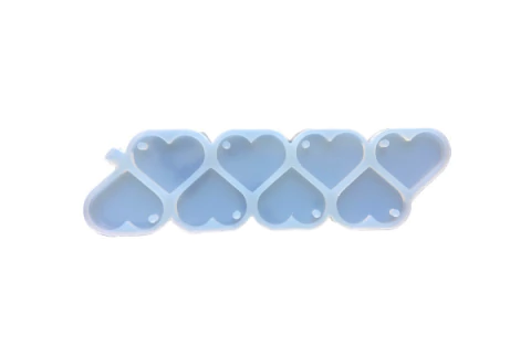 Molde Corazon 5cm 8 cavidades