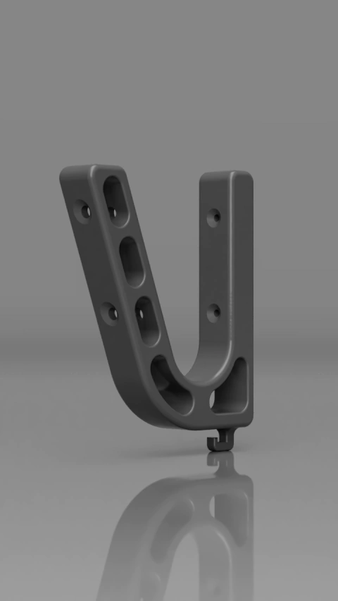 Imagen de Soporte de pared para casco y llaves