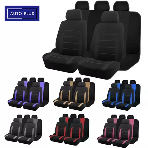CabinShield™| Juego de Fundas de Asiento para Coche (Tela Poliéster Transpirable) – Ajuste Estándar para Sedán, SUV y Camioneta - comprar en línea