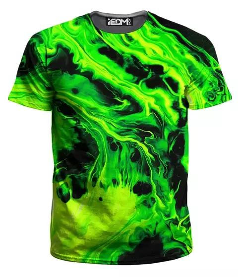 Camisetas masculinas impressão 3d padrão colorido em torno do pescoço camiset