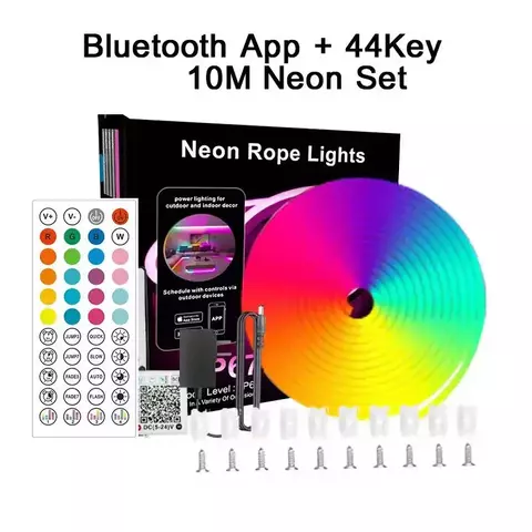 Fita LED NeoFlex Neon 2.0 Dobrável – Controle por App e Music Sync - comprar online