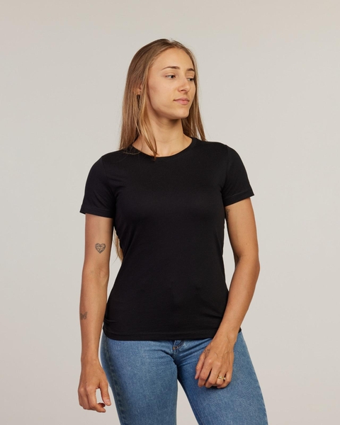 Camiseta Básica Feminina Lunfe