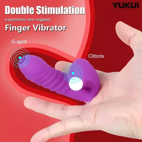 Manga de dedo vibrador masturbador feminino clit estimular língua lambendo mass