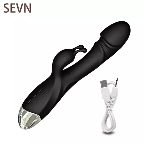 Coelho g ponto vibrador poderoso clitóris estimulador vagina mamilo massagem ma