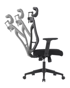 Cadeira De Escritório Presidente Ergonômica Lugano NR17 Preta - Vitta Cadeiras | Cadeiras de Escritório e Residenciais com Conforto e Qualidade