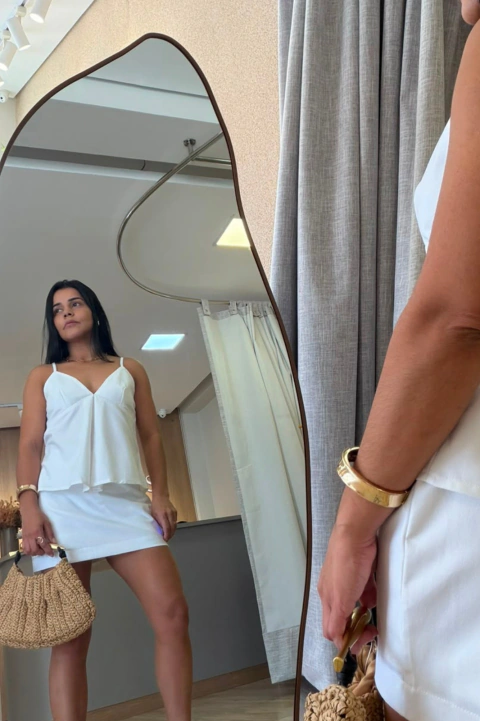 SHORT SAIA LINHO LIENNA