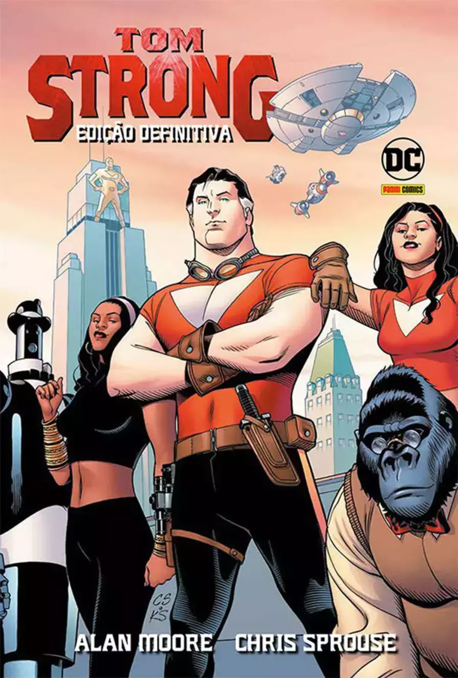 Tom Strong - Edição Definitva Volume 01 - Panini - Capa Dura - Lacrado