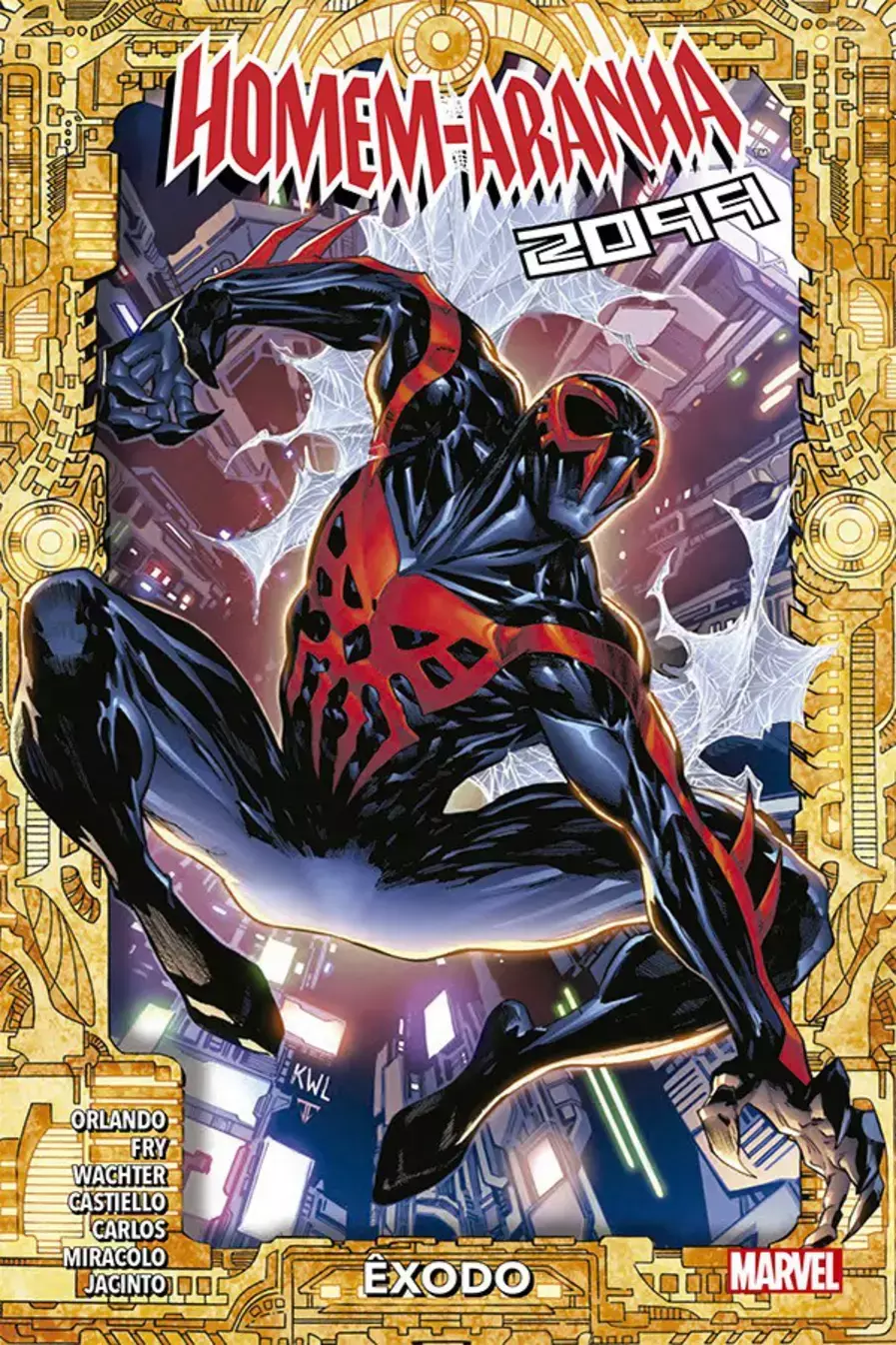 Homem-Aranha 2099 - Êxodo - Panini - Lacrado - Capa Cartão