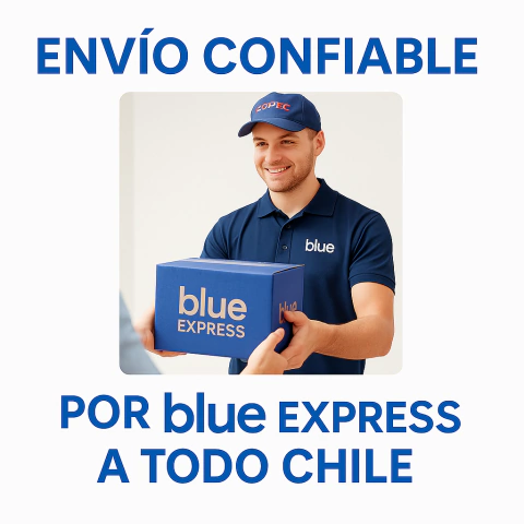 Envío rápido por Blue EXPRESS