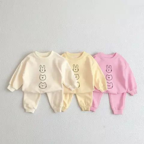 Conjuntinho Moletom para meninas