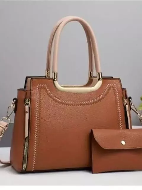 Bolsa feminina Grande transversal ombro com carteira