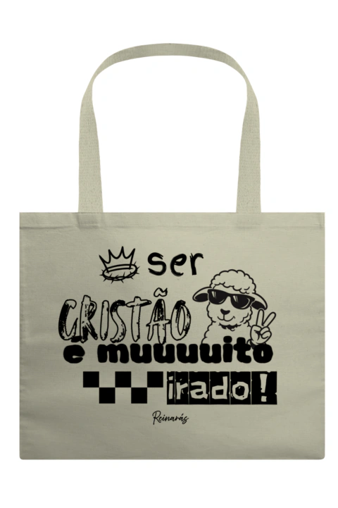 Ecobag Grande Ser Cristão