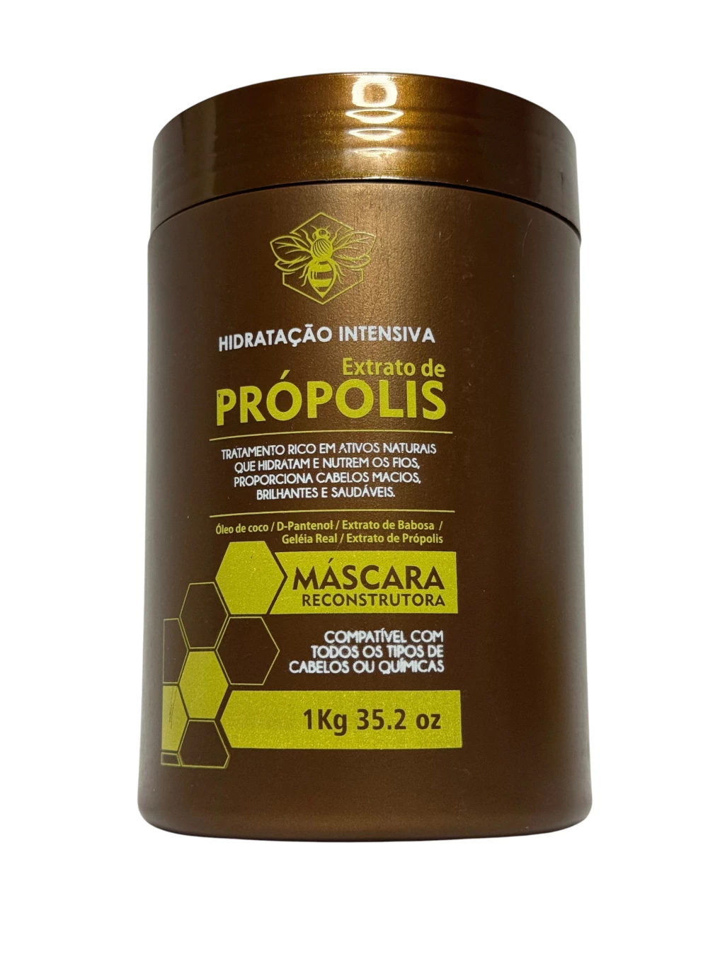 Máscara Reconstrutora de Própolis