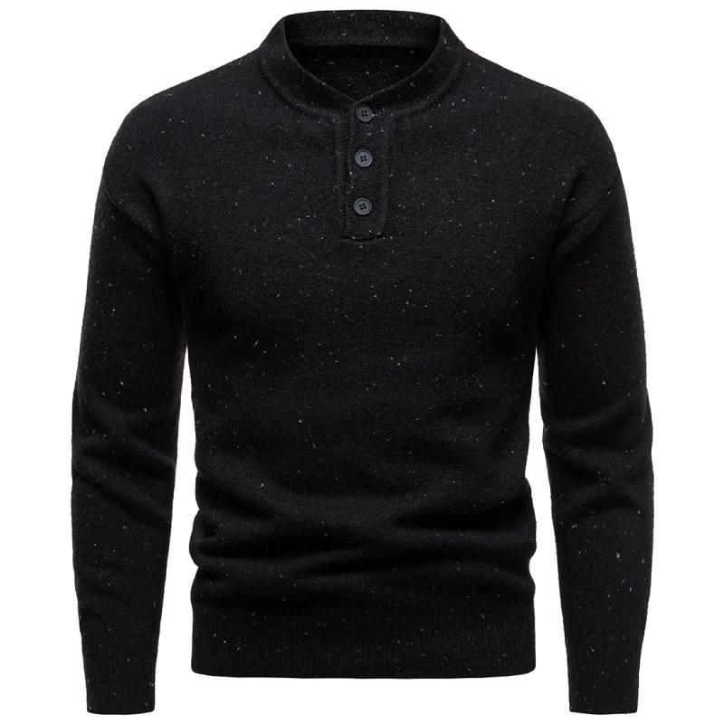 Suéter masculino com gola alta