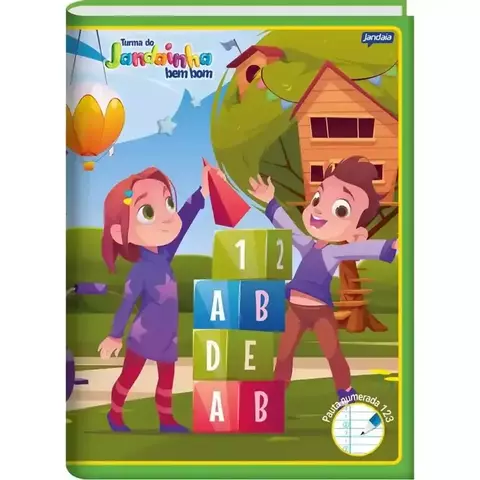 CADERNO BROCHURA UNIV CD 123 80FLS JANDAINHA - comprar online