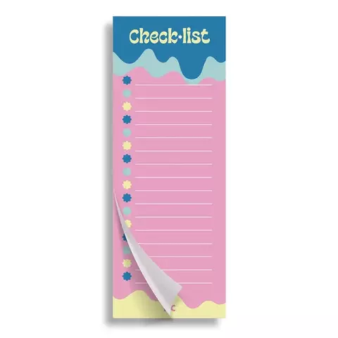 Bloco Para Anotações Check-List 74x210mm Com 30 Folhas 4055 - comprar online