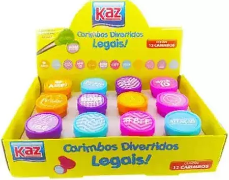 CARIMBO DIVERTIDO LEGAIS - UNIDADE - SORTIDO - comprar online