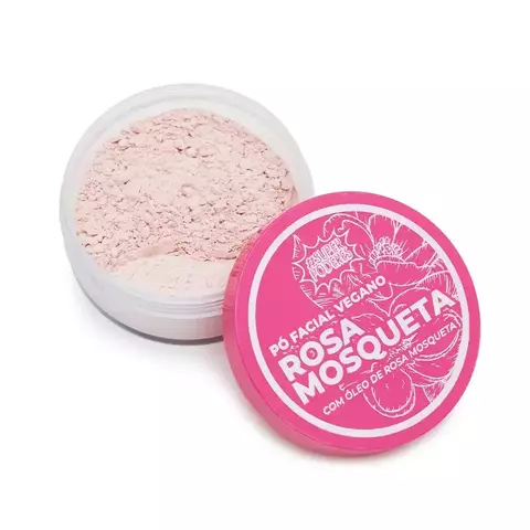 Pó Facial Vegano Rosa Mosqueta Super Poderes - comprar online