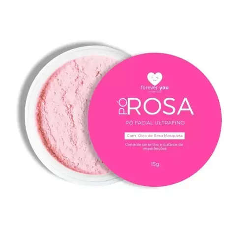 Pó Facial Rosa Ultrafino Forever You - comprar online