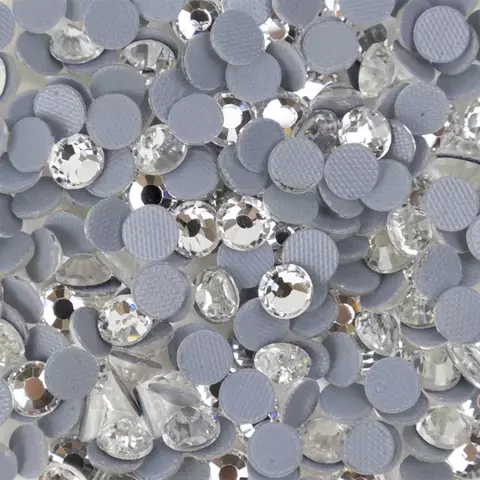 Strass Cristal Hotfix SS30 Termoadhesivo x bolsa de 5.760u