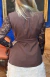 Colete Marrant Marrom - Fina Moda Boutique