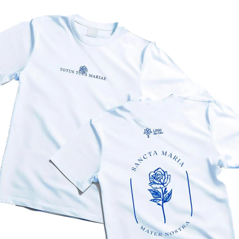 Camiseta “Totus Tuus Mariae” – Lírio do Céu