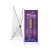 X Banner ou Indoor Kit Completo Bandeira e Suporte X Lona Front Light - 4x0 - comprar online