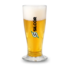 Copo Tulipa Acrílico 300ml Transparente com DTV UV Permanente - 4x0