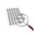 Adesivos BOPP Branco 4x4cm com Laminação Holográfica Redondas - 4x0 - loja online