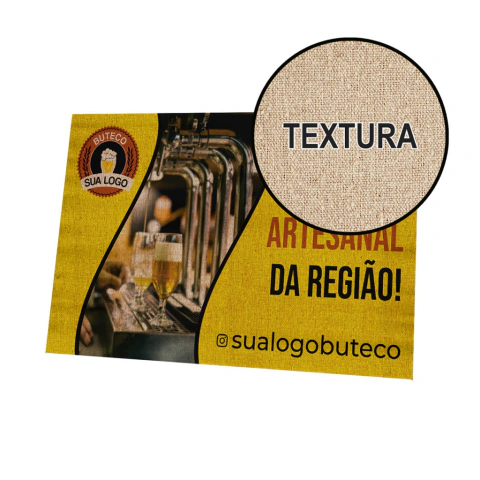 Lonas Texturizados 360g Canvas Metro Quadrado - 4x0