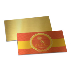 Convites Básico Gold Master 300g Sem Laminação E Sem Verniz Uv 273x153mm - 4x0 - comprar online