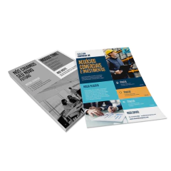 Panfletos, Flyers e Folhetos Couchê 90g Sem Verniz 200x280mm - 4x1 - comprar online