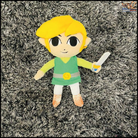 The Legend Of Zelda Phantom Hourglass Peluche Little Buddy Link