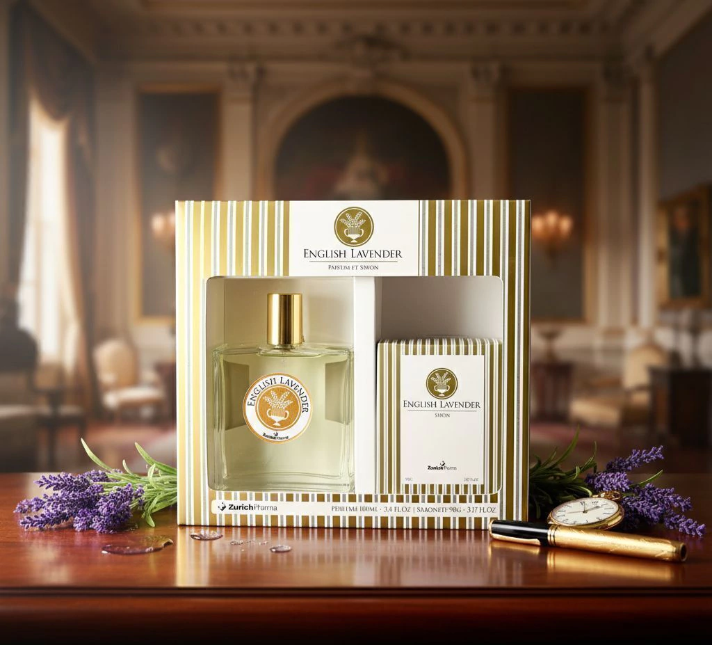 Coffret English Lavender – Perfume 100ml + Sabonete 90g