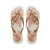 Chinelo Havaianas Slim Organic Branco/Dourado Feminino Confortável, Elegante e Casual