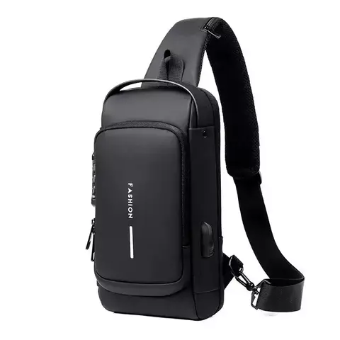 Mochila Anti-Furto com Senha USB Slim Bag - comprar online