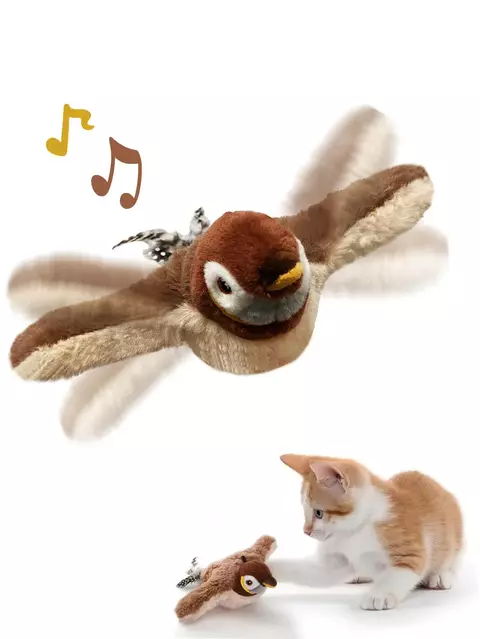 Pássaro Catnip - Brinquedo Interativo para Gatos com Movimento Realista - comprar online